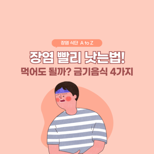 장염 빨리 낫는법 : 먹어도 될까? 장염 식단 A to Z (4가지 금기 음식) 2 장염 빨리 낫는법 장염 식담 및 금기 음식